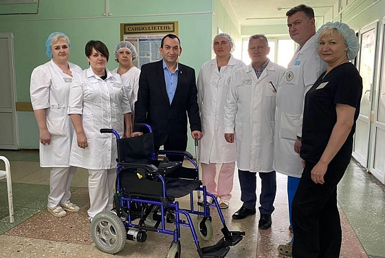 Роман Амстиславский оказал поддержку пензенской областной больнице