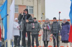 В Белинском прошел митинг