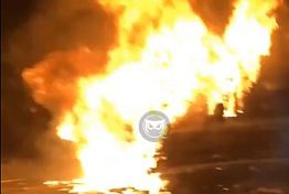 В Мокшанском районе из-за столкновения с Renault загорелся Ford