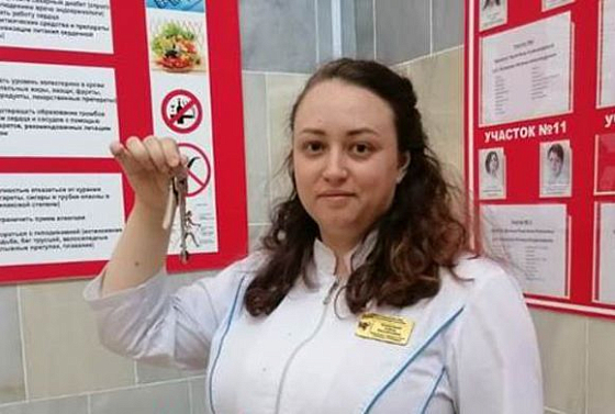 В Сердобске участница программы «Земский доктор» получила ключи от квартиры