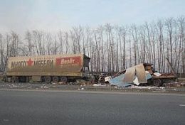 В Пензенской области в результате столкновения грузовиков погиб мужчина
