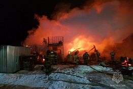 В Пензе на Побочинской произошел пожар на стройке