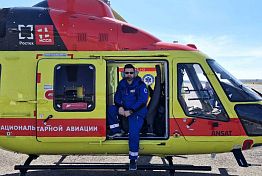В Пензу из Сердобска экстренного пациента доставили на вертолете