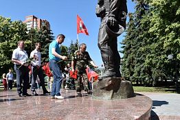 В Пензе почтили память ветеранов боевых действий