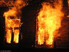 В Неверкино при пожаре в деревянном доме погиб человек